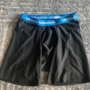 Men’s S Under Armour biker shorts